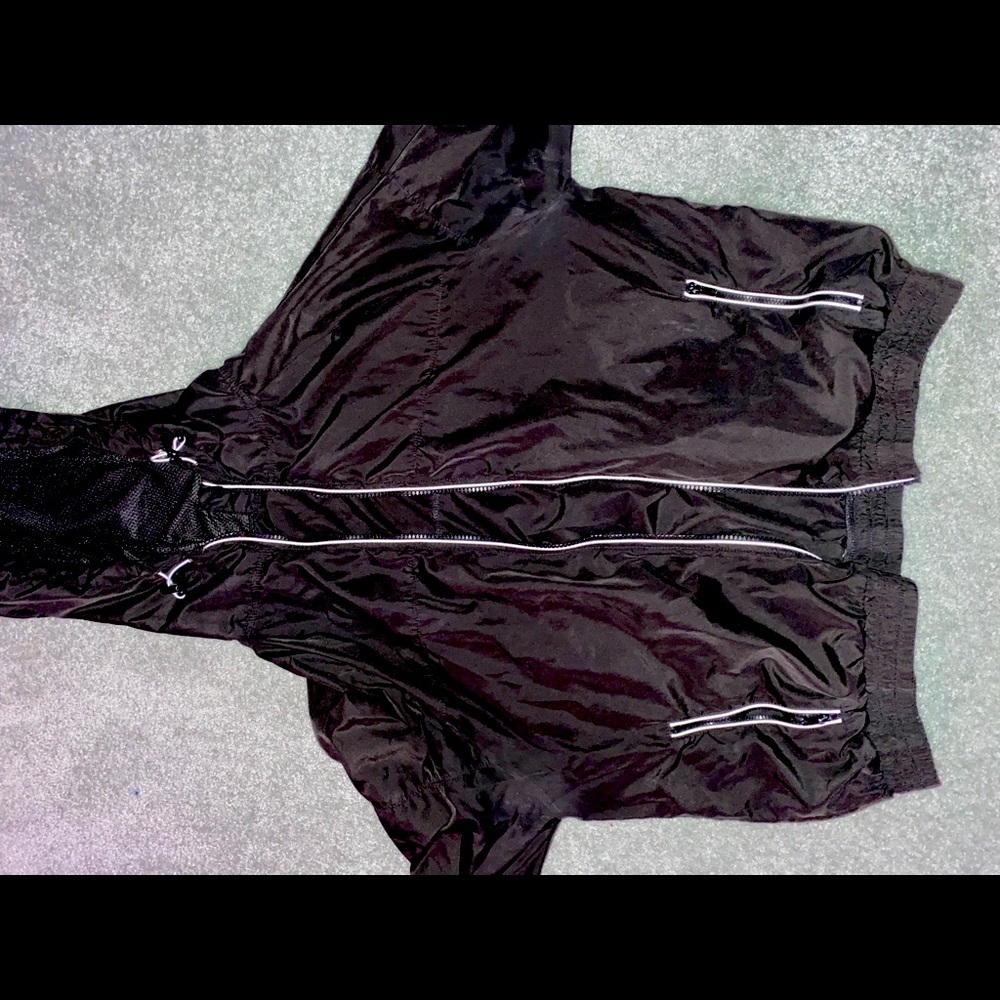 Forever 21 Black Windbreaker